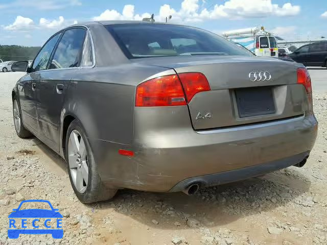 2005 AUDI A4 2.0T WAUAF78E85A539685 image 2