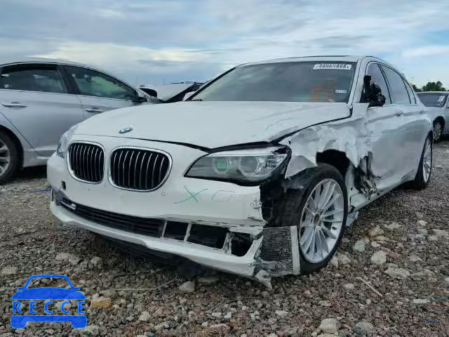 2014 BMW 750 LI WBAYE8C54ED134243 зображення 1