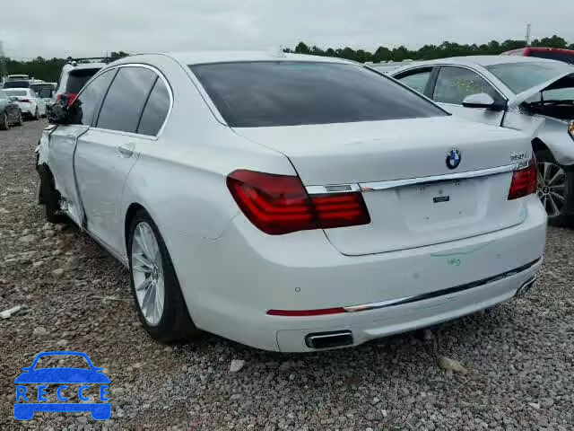 2014 BMW 750 LI WBAYE8C54ED134243 зображення 2