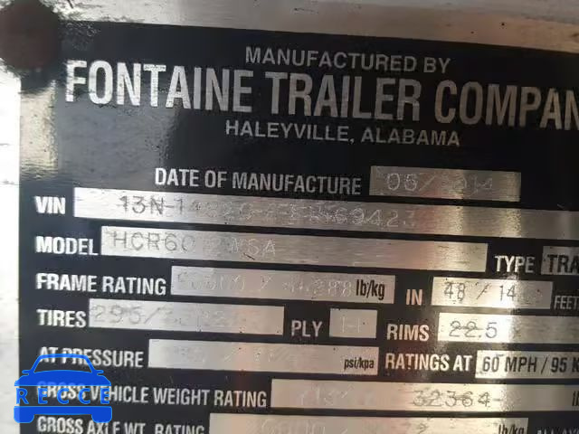 2015 FONTAINE TRAILER 13N148206F1569423 image 9
