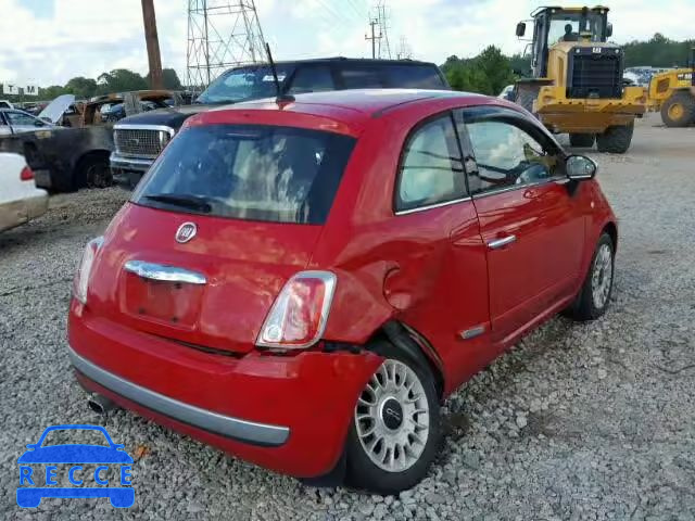 2015 FIAT 500 LOUNGE 3C3CFFCR3FT753787 зображення 3