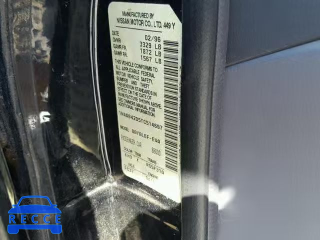 1996 NISSAN 200SX BASE 1N4AB42D5TC514697 image 9