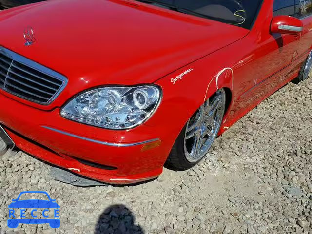 2002 MERCEDES-BENZ S 55 AMG WDBNG73J52A251395 зображення 8