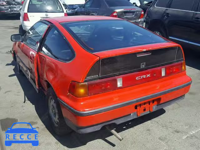 1988 HONDA CIVIC CRX JHMED845XJS020100 Bild 2