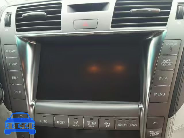 2008 LEXUS LS 600HL JTHDU46F085003972 image 8