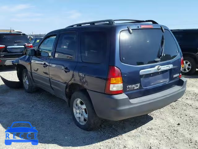 2002 MAZDA TRIBUTE DX 4F2YU06B12KM34306 image 2