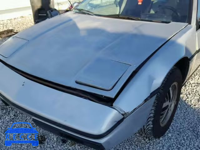 1985 PONTIAC FIERO 1G2PE37R3FP250181 image 9