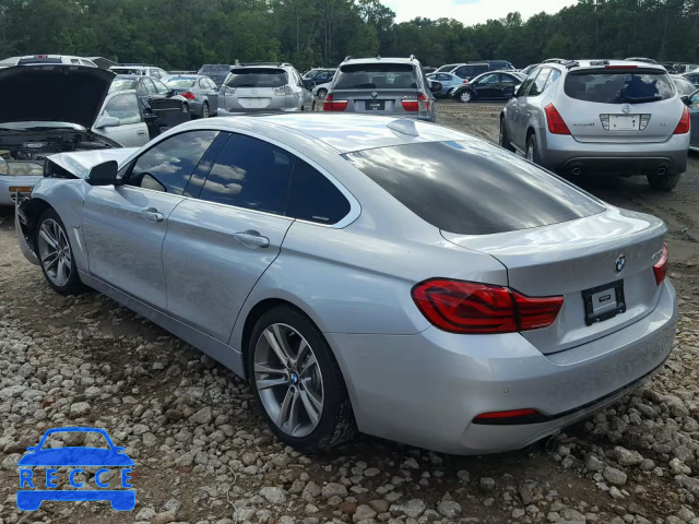 2018 BMW 430I GRAN WBA4J1C56JBG76258 image 2