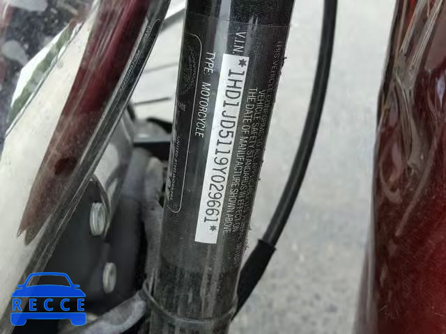 2009 HARLEY-DAVIDSON FLSTN 1HD1JD5119Y029661 image 9