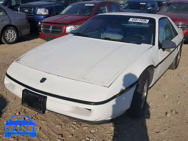 1987 PONTIAC FIERO 1G2PE11R1HP242211 image 1