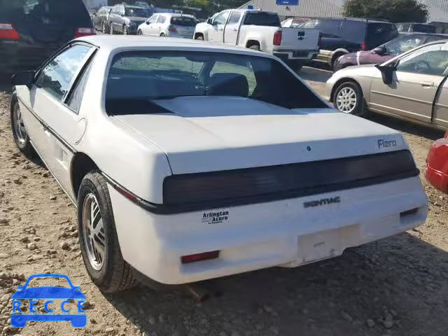 1987 PONTIAC FIERO 1G2PE11R1HP242211 image 2