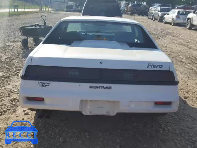 1987 PONTIAC FIERO 1G2PE11R1HP242211 image 5