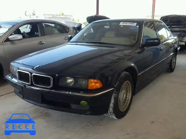 1998 BMW 750 IL WBAGK2329WDH69535 image 1