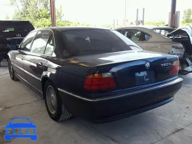 1998 BMW 750 IL WBAGK2329WDH69535 image 2