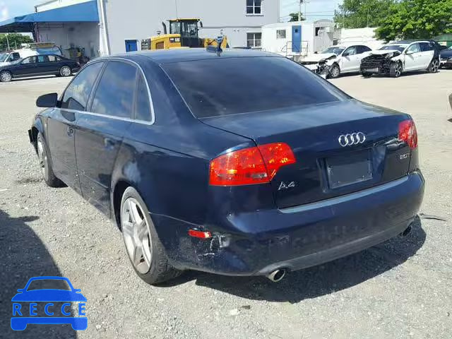 2005 AUDI A4 2.0T WAUAF78E05A539499 image 2