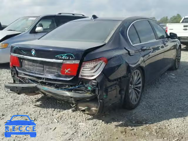 2012 BMW 740 LI WBAKB4C51CC575743 зображення 3