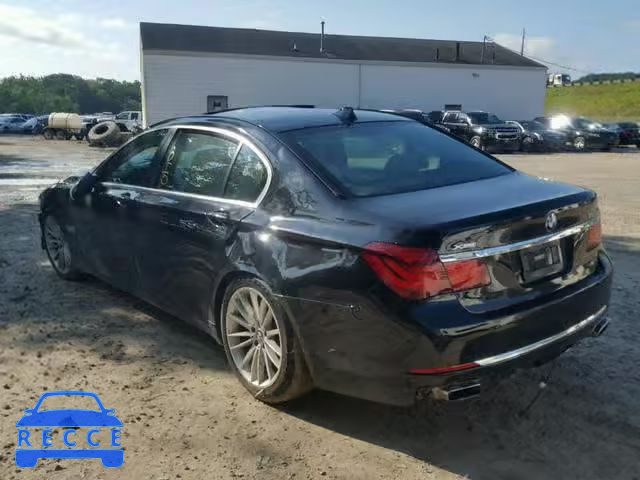 2015 BMW 750 LXI WBAYF8C55FD655292 image 2