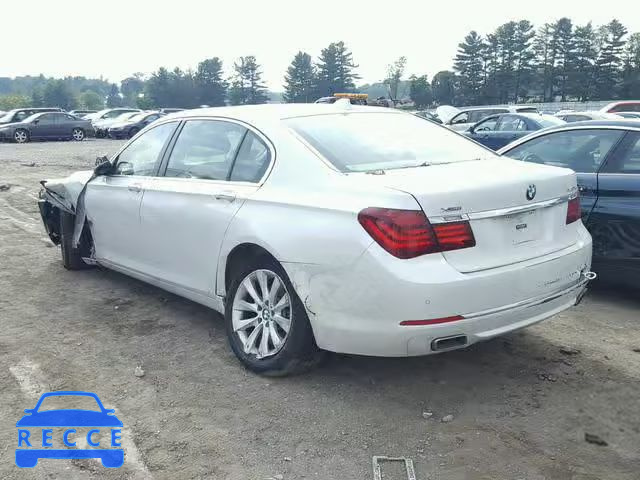 2015 BMW 740 LXI WBAYF4C54FD874155 image 2