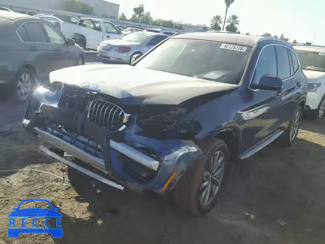 2019 BMW X3 SDRIVE3 5UXTR7C50KLF25243 зображення 1