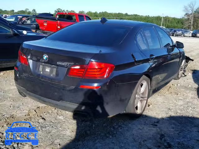 2013 BMW 550 I WBAFR9C55DDX80665 image 3