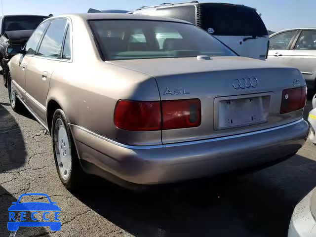 2000 AUDI A8 QUATTRO WAUFL54D7YN010547 image 2