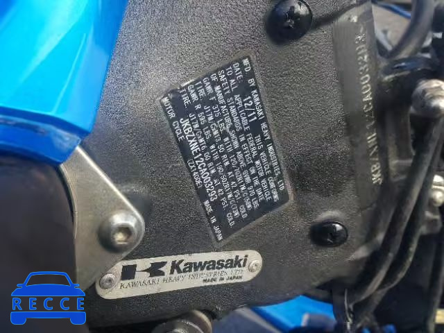 2012 KAWASAKI ZX1400 EC JKBZXNE12CA003293 Bild 9