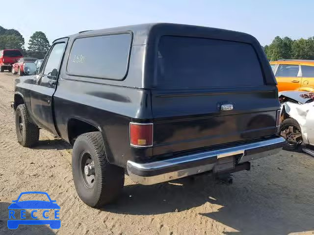 1987 CHEVROLET BLAZER V10 1GNEV18K0HF170720 image 2