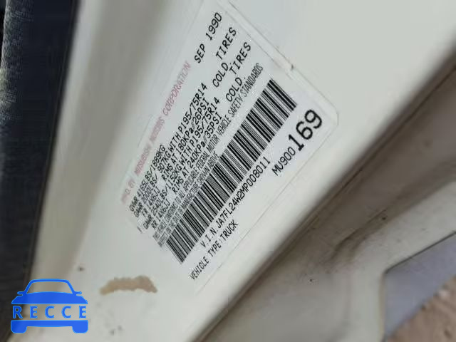 1991 MITSUBISHI MIGHTY MAX JA7FL24W2MP008011 image 9