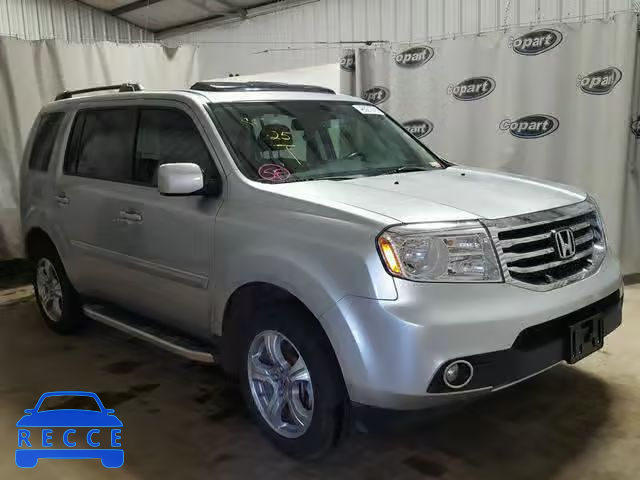 2014 HONDA PILOT EXLN 5FNYF3H76EB004423 image 0