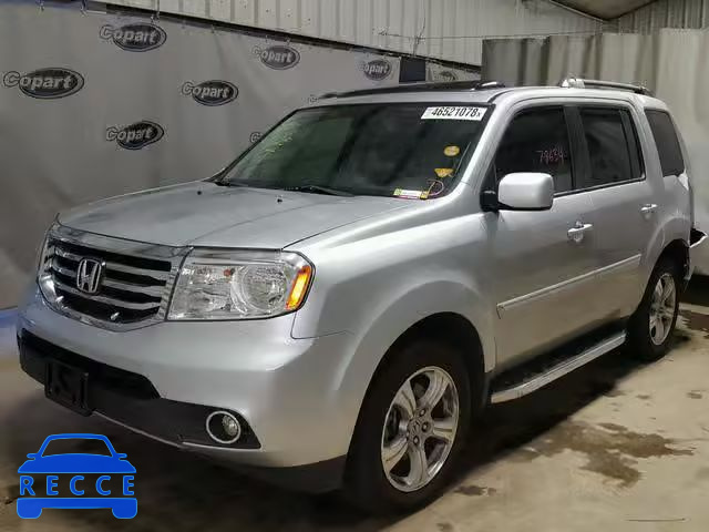 2014 HONDA PILOT EXLN 5FNYF3H76EB004423 image 1