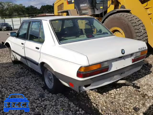 1986 BMW 528 E AUTO WBADK8303G9703035 зображення 2