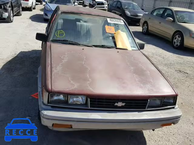 1986 CHEVROLET NOVA 1Y1SK194XGZ169846 image 8