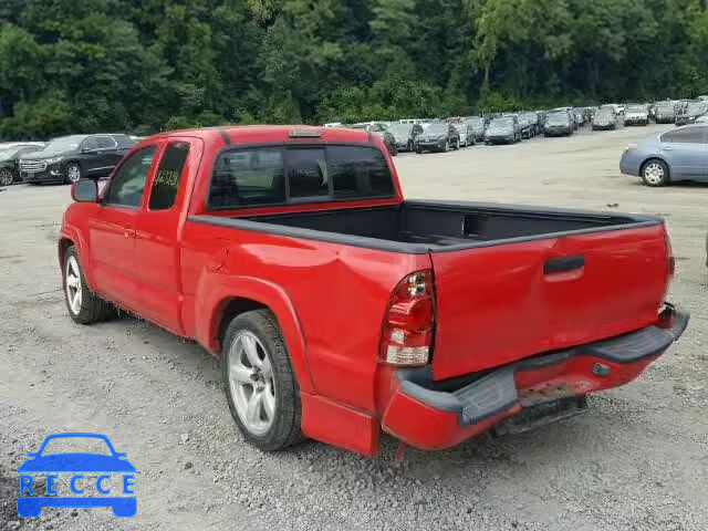 2007 TOYOTA TACOMA X-R 5TETU22N27Z338290 image 2