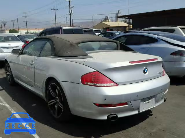 2009 BMW 650 I WBAEB53519CX64825 зображення 2