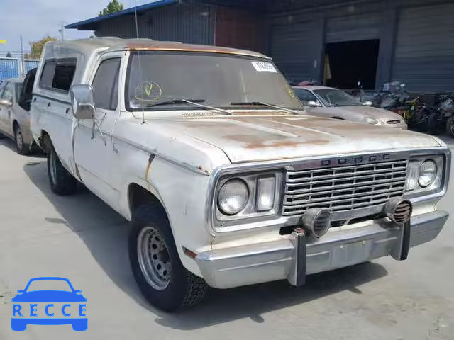 1977 DODGE TRUCK D14BF7S056450 image 0