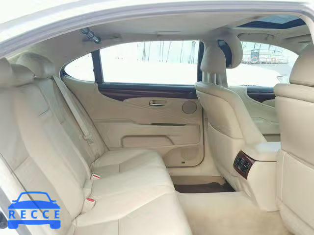 2010 LEXUS LS 460L JTHGL5EFXA5040234 зображення 5