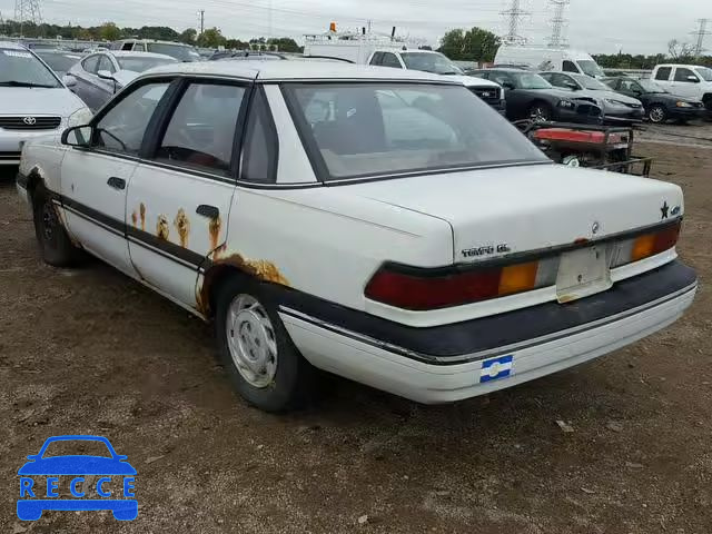 1991 FORD TEMPO GL 2FAPP36X9MB177091 image 2