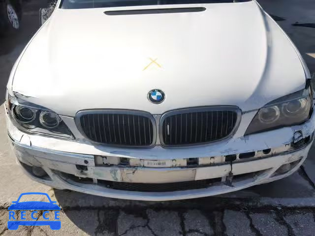 2006 BMW 750 LI WBAHN835X6DT37283 зображення 6
