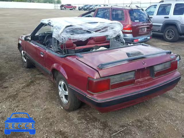 1987 FORD MUSTANG LX 1FABP44A1HF139471 image 2