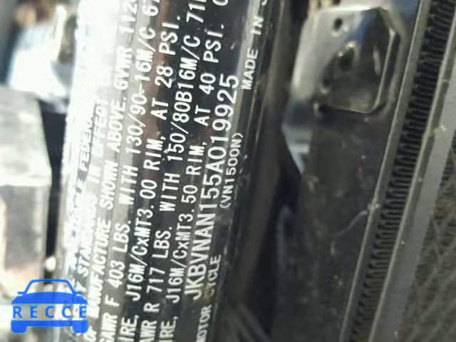 2005 KAWASAKI VN1500 N1 JKBVNAN155A019925 image 19