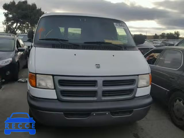 2001 DODGE RAM VAN B3 2B7KB31Z61K530023 зображення 8