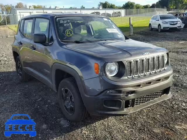 2018 JEEP RENEGADE S ZACCJBAB6JPH15351 image 0