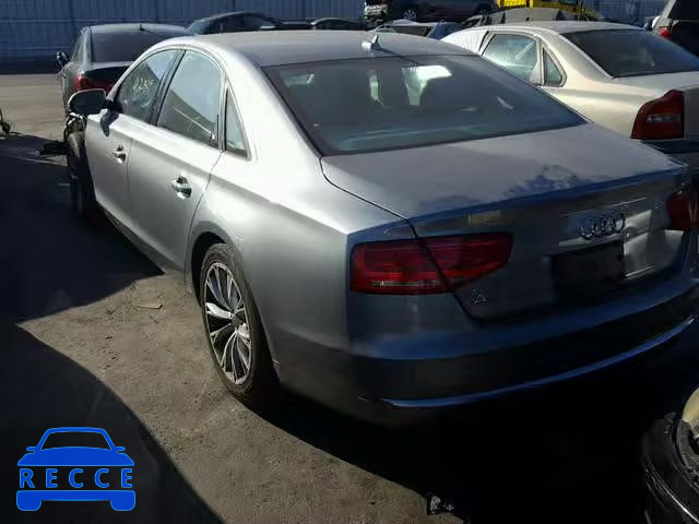 2013 AUDI A8 QUATTRO WAUAGAFD6DN012305 зображення 2