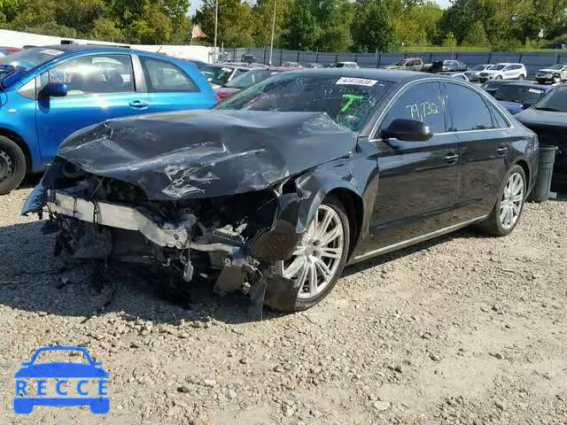 2013 AUDI A8 QUATTRO WAUAGAFD1DN029397 image 1