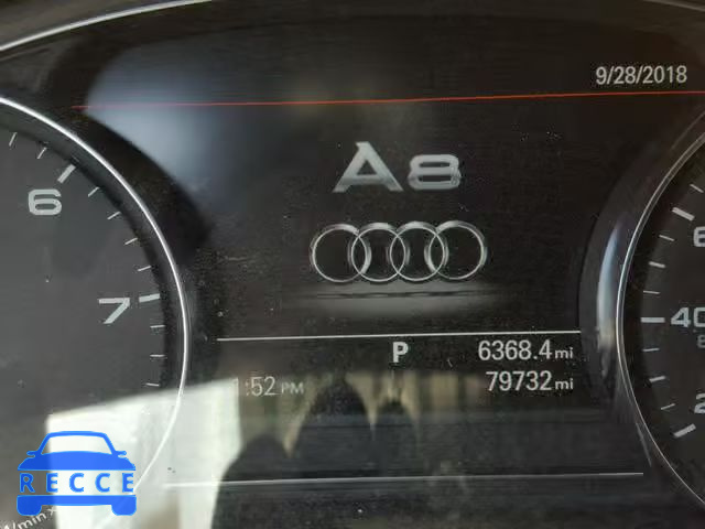 2013 AUDI A8 QUATTRO WAUAGAFD1DN029397 image 7