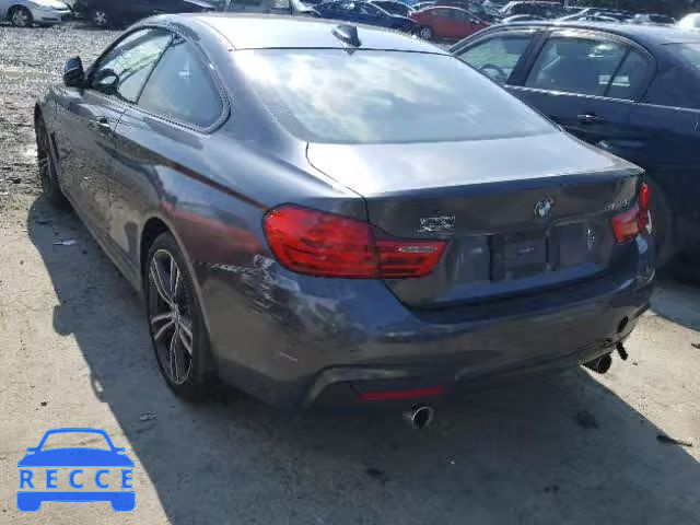 2016 BMW 435 XI WBA3R5C55GK374252 image 2