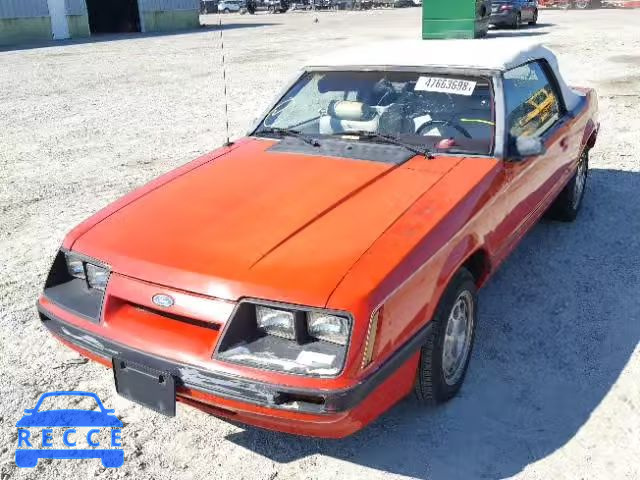 1985 FORD MUSTANG LX 1FABP2735PF189594 image 1