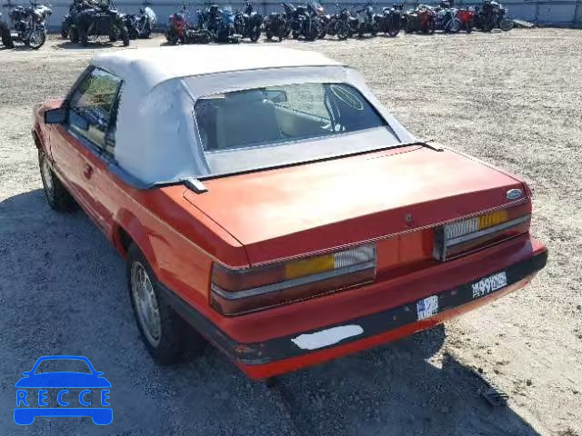 1985 FORD MUSTANG LX 1FABP2735PF189594 image 2