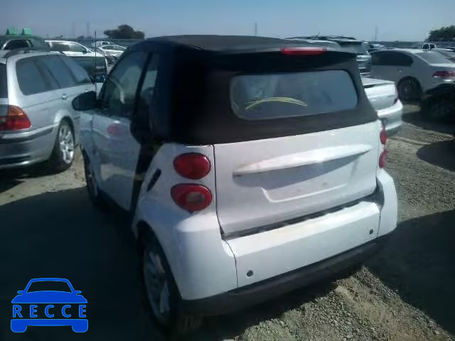 2009 SMART FORTWO PAS WMEEK31X29K276213 image 2