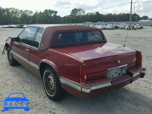 1990 CADILLAC ELDORADO 1G6EL1338LU617073 зображення 2